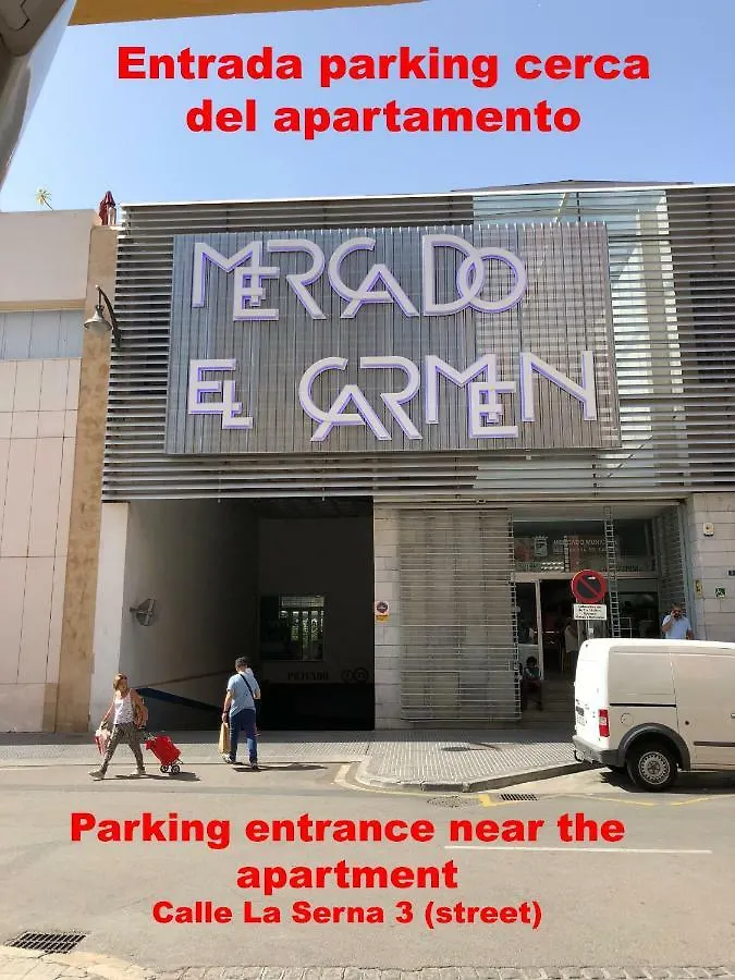 Ancha Del Carmen Ave Centro Malaga Madmar Lujo New Zambrano Apartment